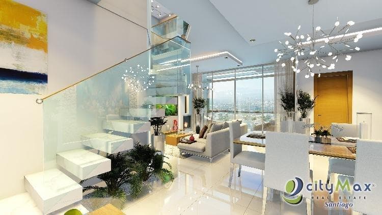 Se vende penthouse en plano cerro hermoso , santiago RD - foto 1