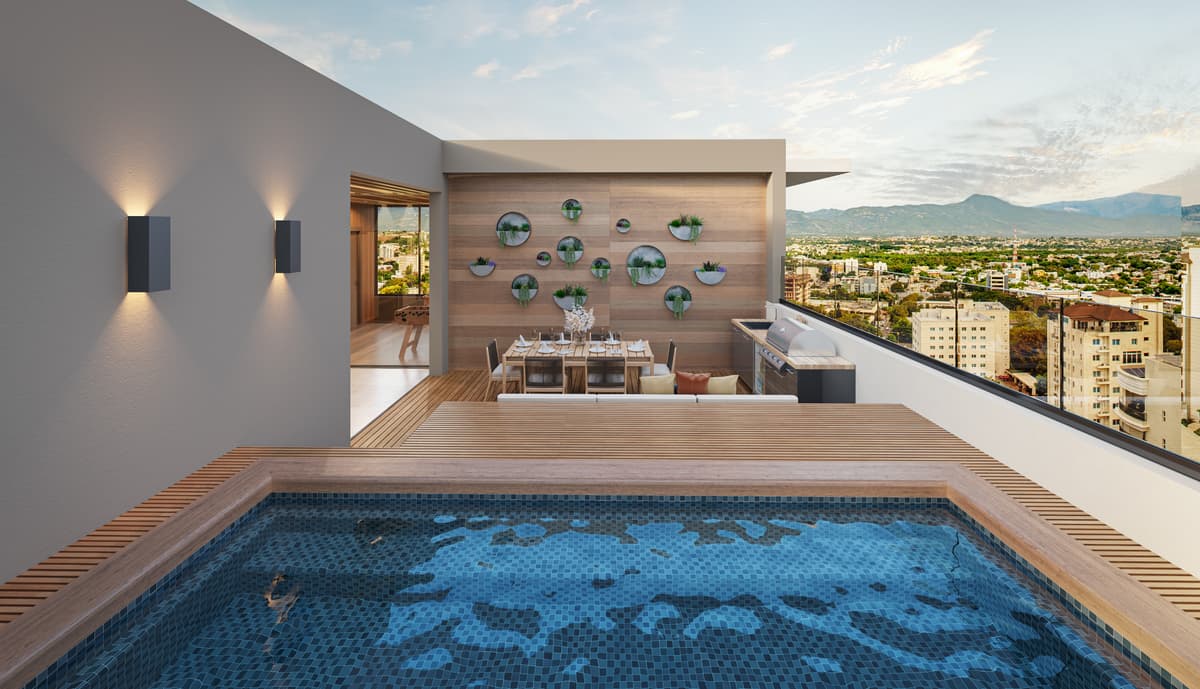VENTA DE APARTAMENTOS EN URBANIZACION THOMEN SANTIAGO - foto 1