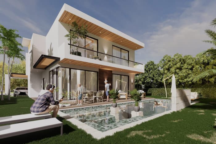 EN VENTA VILLAS EN LAS CANAS ,CAP CANA , PUNTA CANA  - foto 1