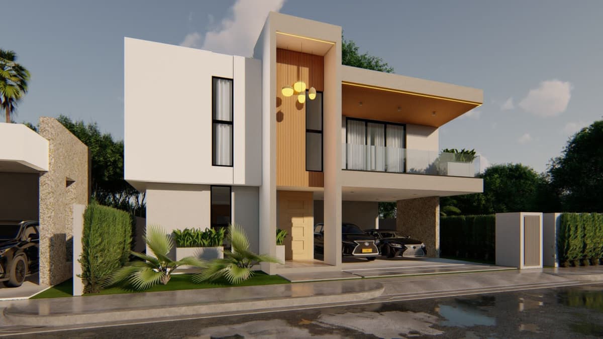  VENTA DE CASA EN PROYECTO CERRADO PONTEZUELA SANTIAGO  - foto 1