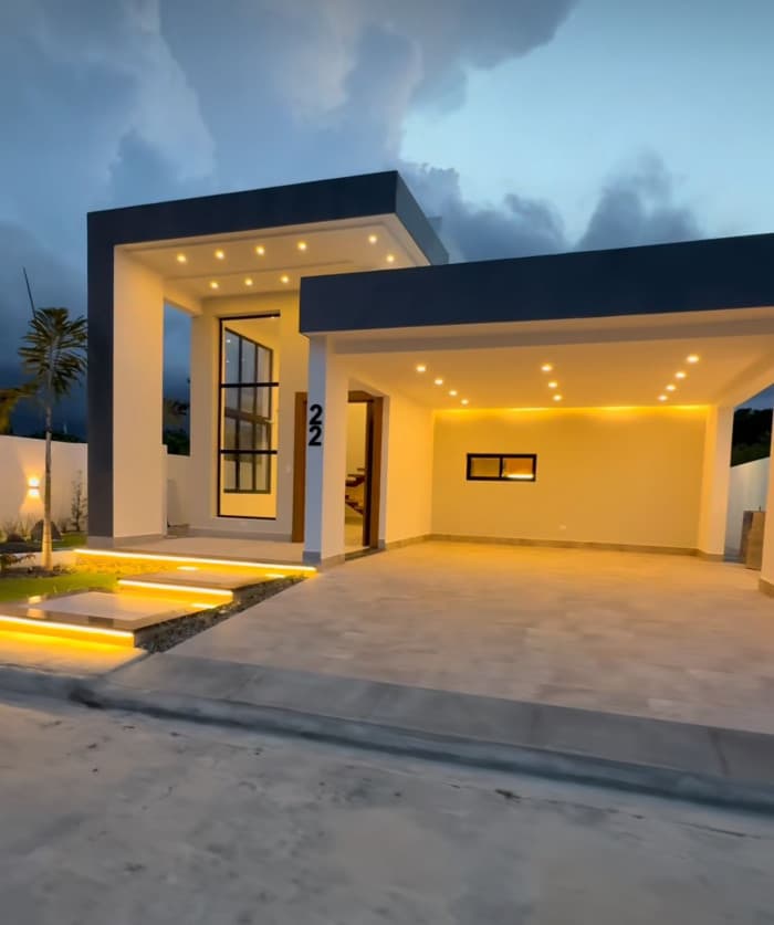VENTA DE CASA PROYECTO CERRADO ESTILO MIAMI  GURABO  - foto 1