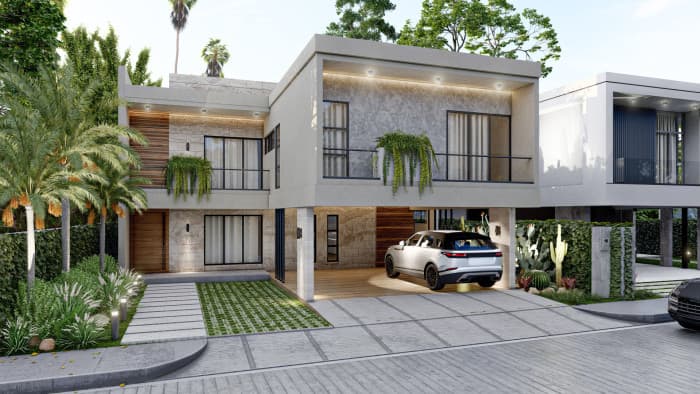 VENTA DE CASA EN PROYECTO CERRADO EN LICEY  - foto 2
