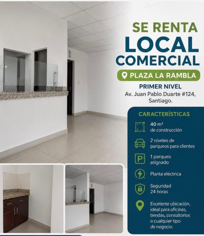 LOCAL COMERCIAL EN ALQUILER EN PLAZA RAMBLAS BOULEVARD  - foto 3