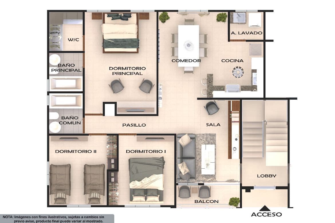 VENTA APARTAMENTOS EN PADRE LAS CASAS SANTIAGO  - foto 4