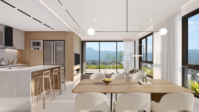 VENTA DE APARTAMENTO EN EL DORADO CON PATIO , SANTIAGO  - foto 2