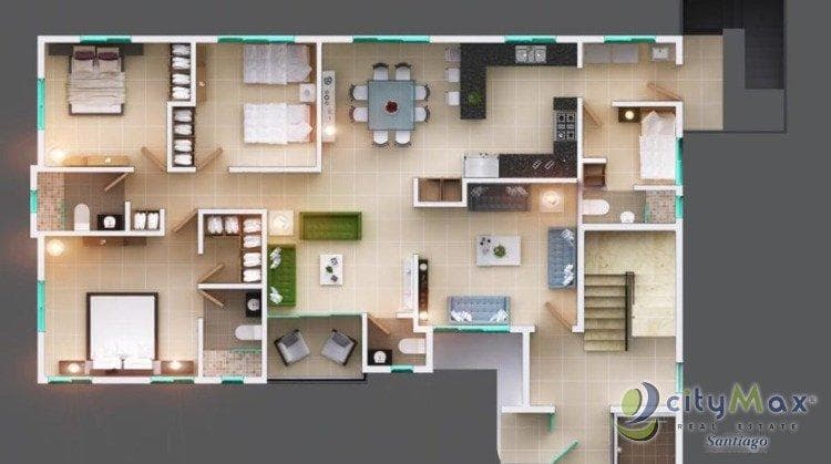 Venta de Apartamentos  Reparto Universitario, Santiago - foto 3