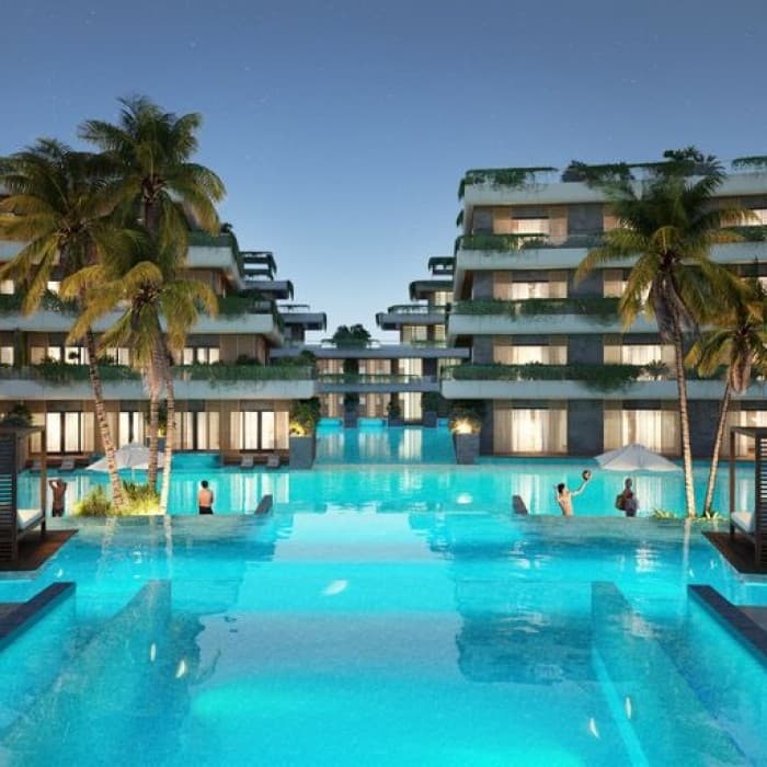 Apartamentos amueblados en Punta Cana con piscina  - foto 4