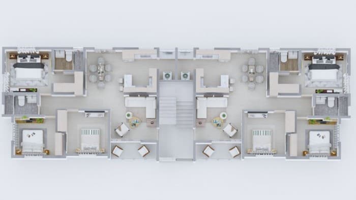 Apartamentos  en Venta La Villa Olímpica, Santiago, RD  - foto 4