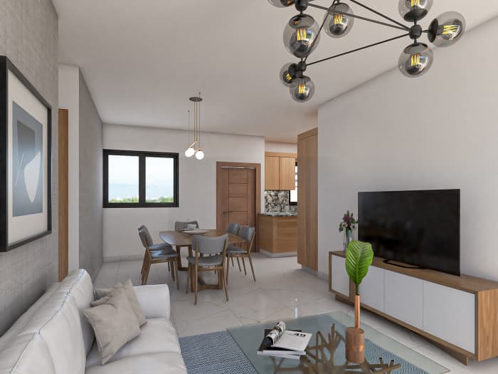 VENTAS DE APARTAMENTOS EN LA BARRANQUITA, SANTIAGO, RD - foto 4