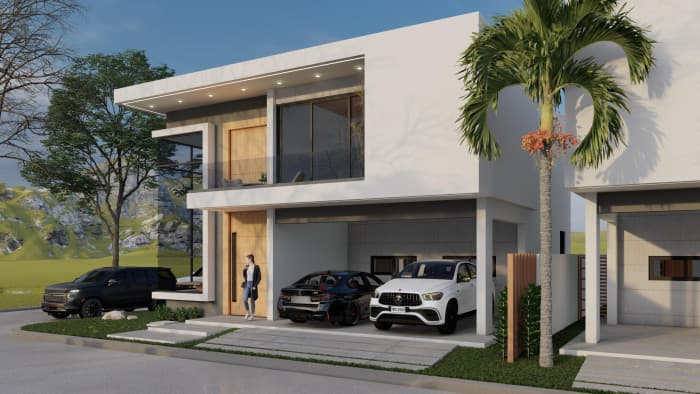  VENTA CASA EN PROYECTO CERRADO EN GURABO  - foto 3