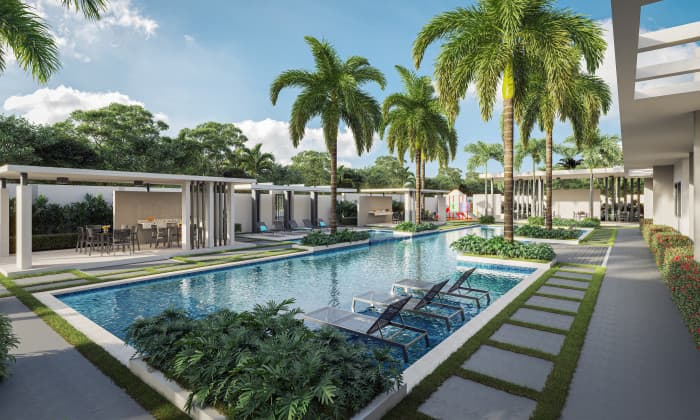 VENTA APARTAMENTOS EN PROYECTO CERRADO EN PUNTA CANA - foto 4