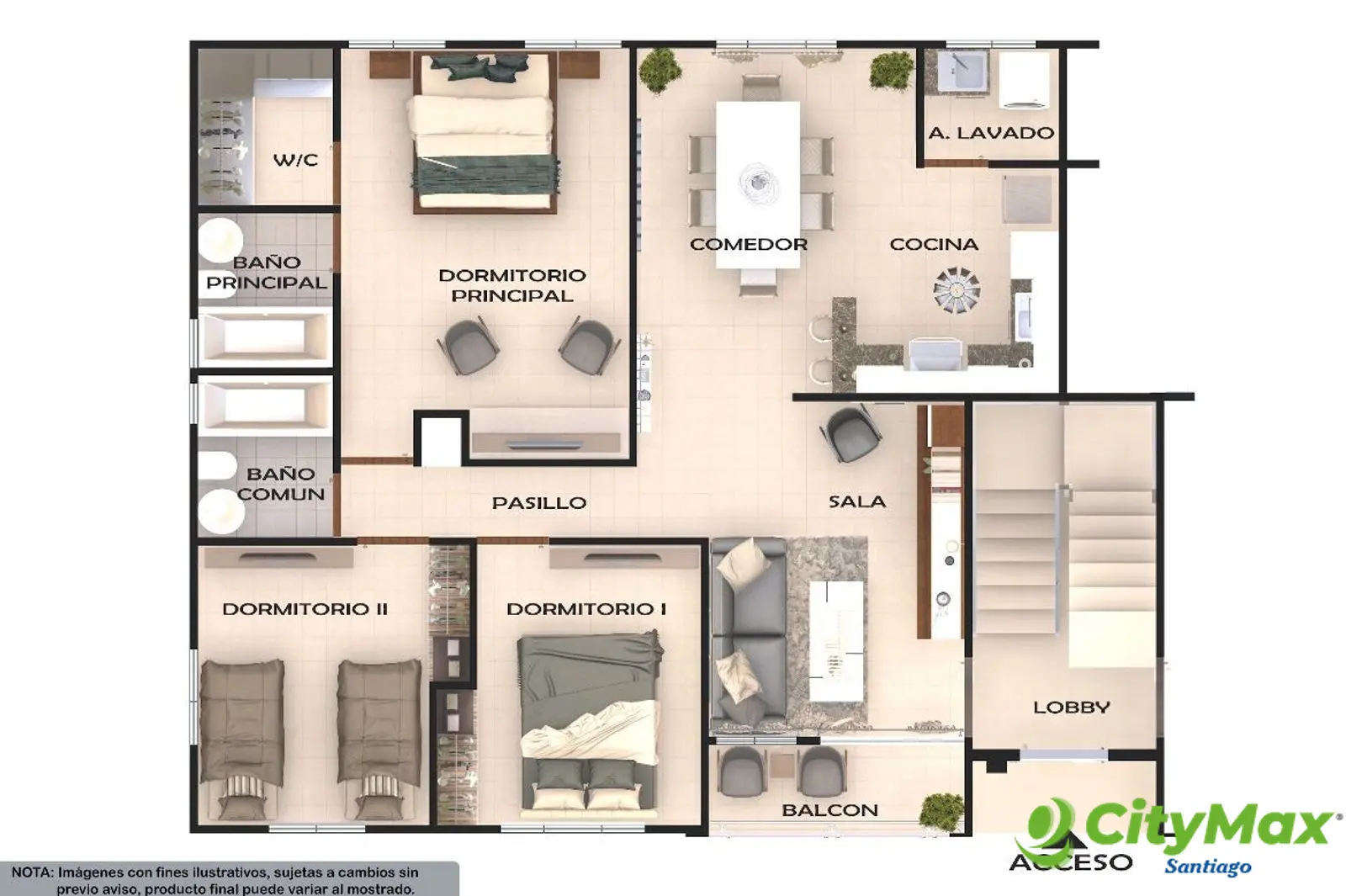 VENTA APARTAMENTOS EN PADRE LAS CASAS SANTIAGO - foto 4