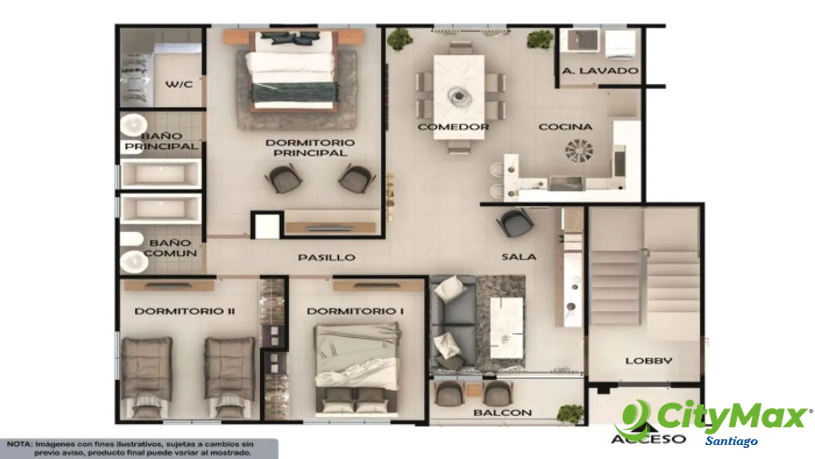 VENTA APARTAMENTOS EN PADRE LAS CASAS SANTIAGO - foto 5