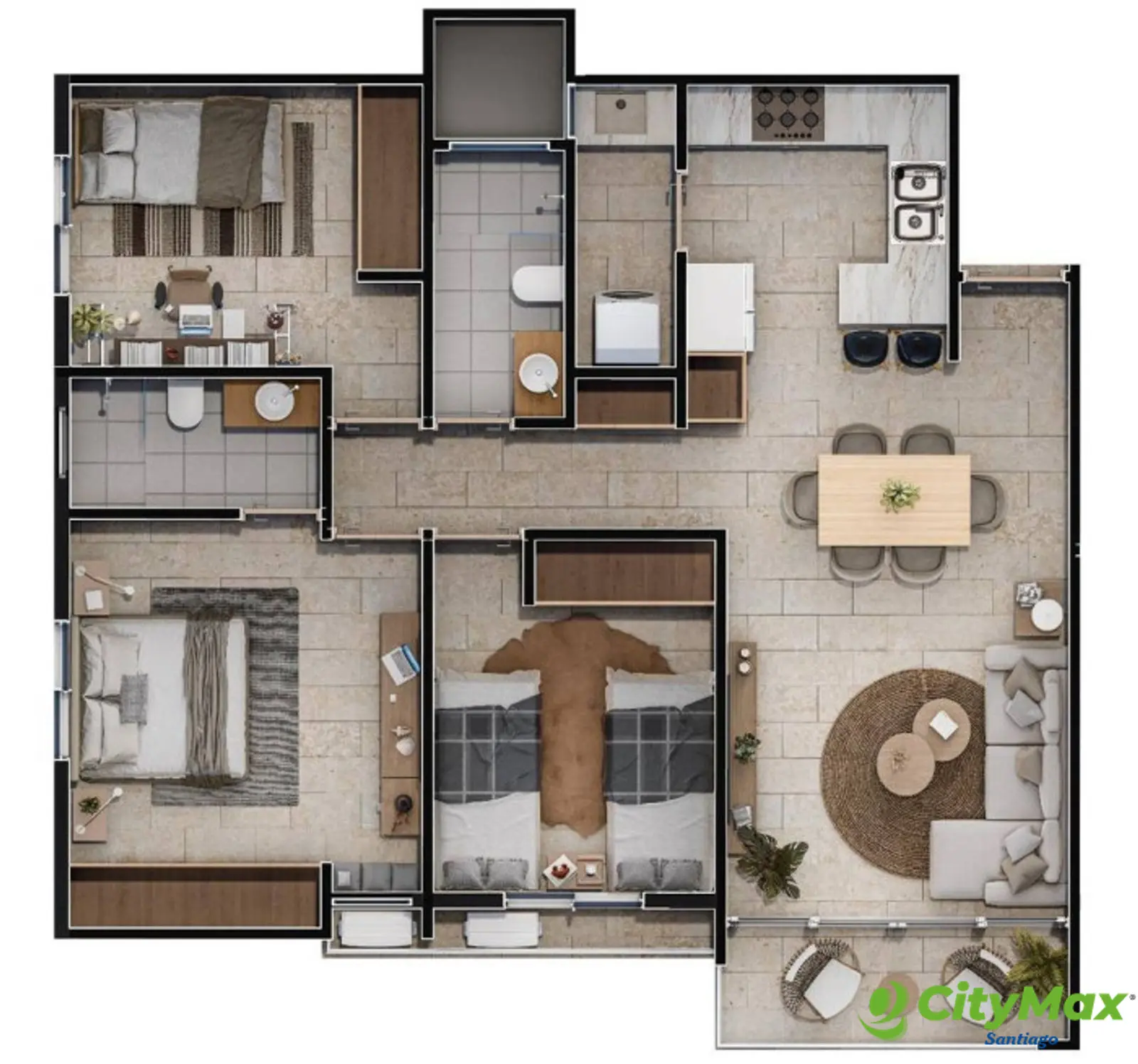 VENTA DE APARTAMENTOS EN LA BARRANQUITA SANTIAGO  - foto 6