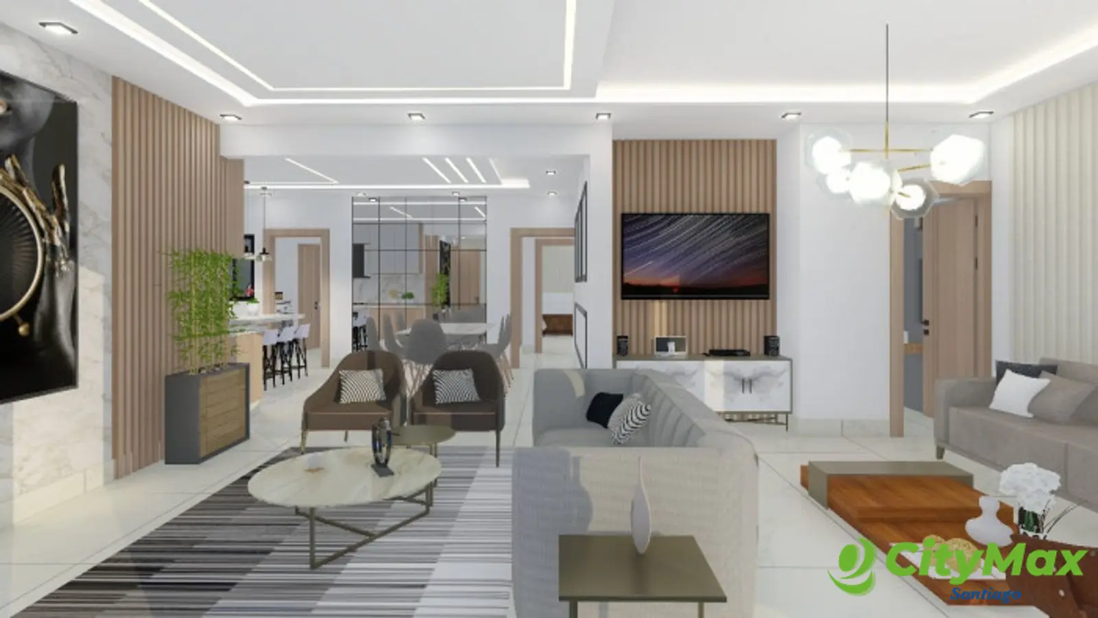 VENTA APARTAMENTOS EN LA URBANIZACION THOMEN SANTIAGO - foto 2